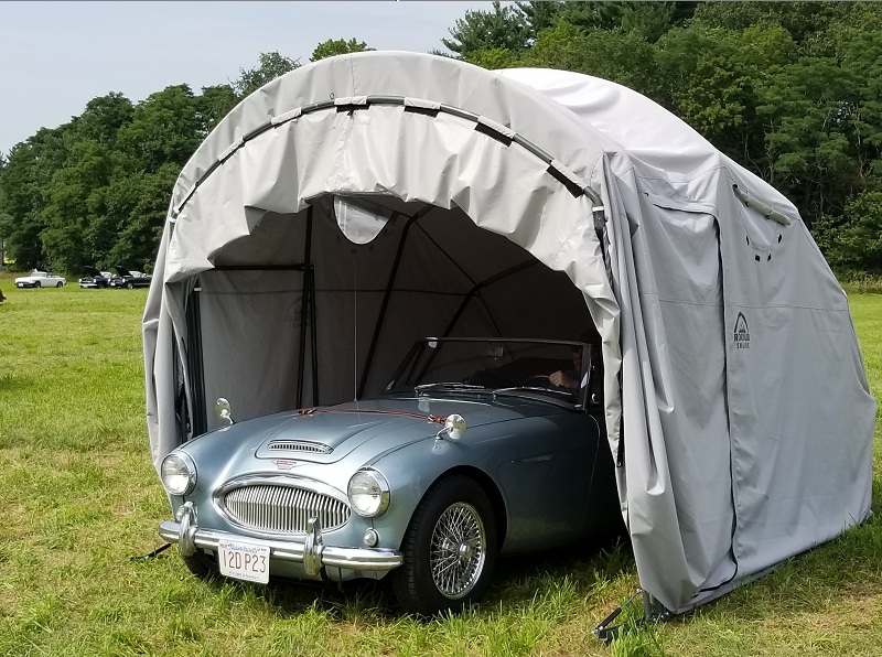 an easily transportable retractable model shelter